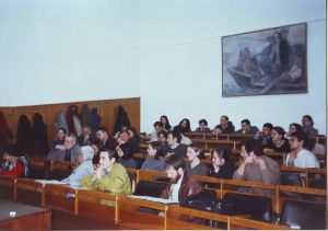 Audience at the Mircea Flonta conference
